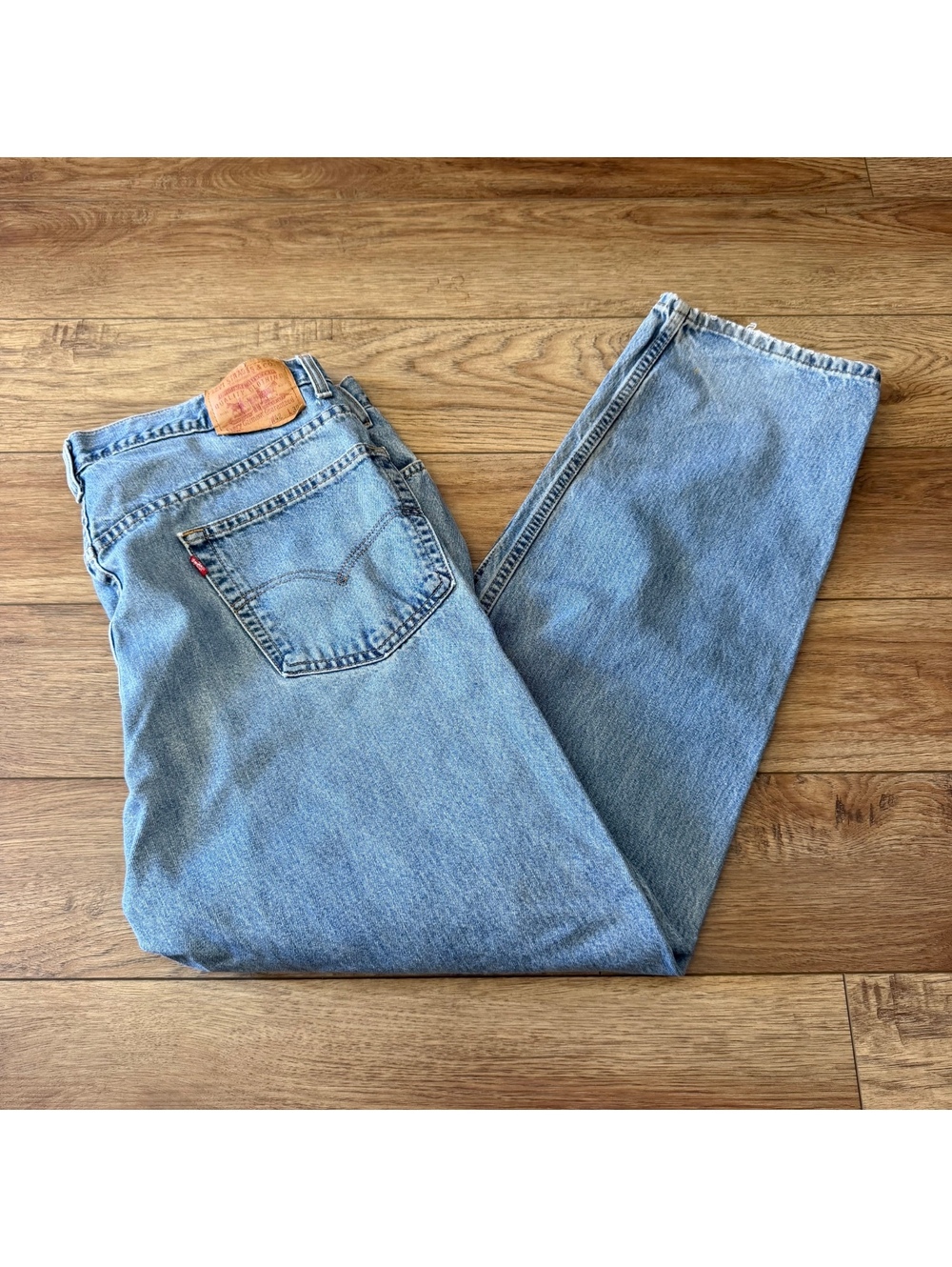 Vintage Levi's 550 Relaxed Fit Jeans Mens 42x32 Blue